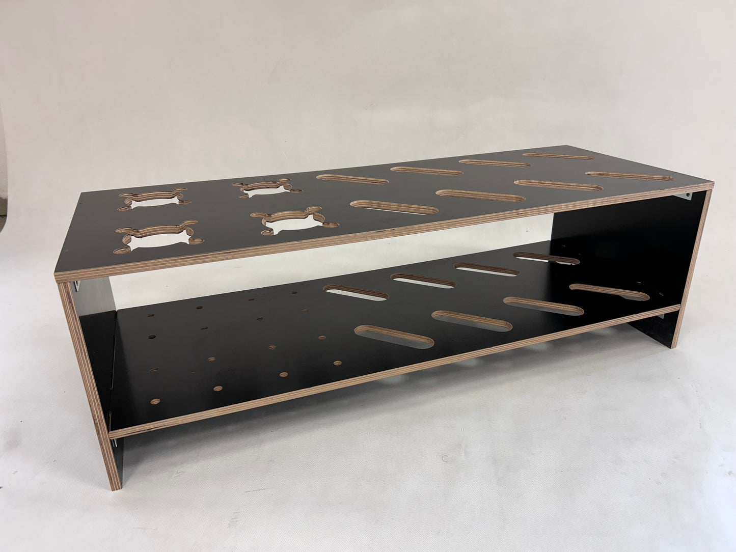 Porte-skis et bâton combiné en bois