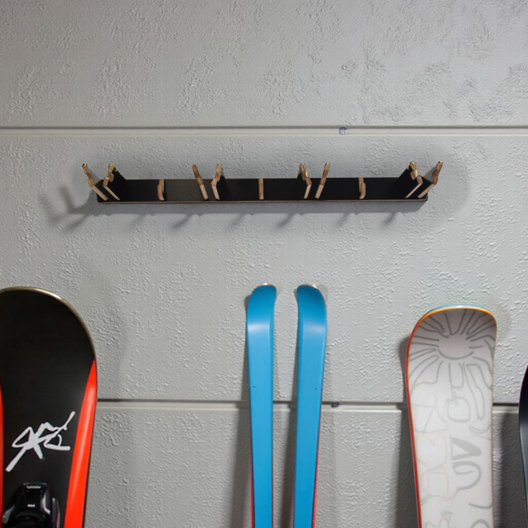 Porte-skis à suspendre pour 4 paires de skis