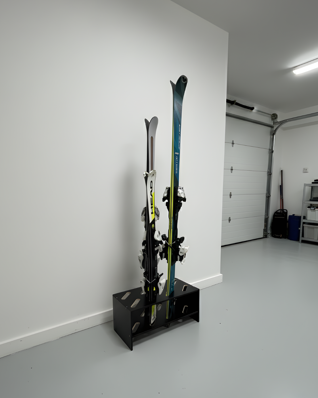 Porte-skis en bois - 8 paires